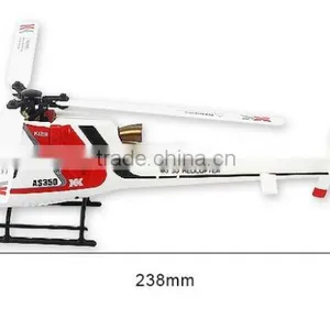 Wltoys XK K123 6CH 3d Flybarless Three Blades Brushless rc Helicopter Toys With Low Voltage Alarm Quality Choice thumbnail-3