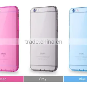 Best Selling Transparent Soft TPU Back Cover Case for IPhone 6 thumbnail-6