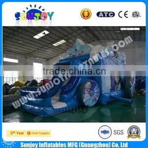 2016 Sunjoy Supply Enjoy Natural Happy Hot Sale Inflatable Castle Bouncer Frozen thumbnail-2