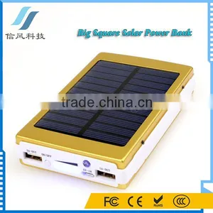 12000mAh Solar Power Bank Charger for Smartphone thumbnail-1
