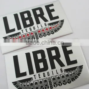 High Quality Spirit Bottle Label, First Class Tequila Bottle Nameplate, Aluminum Brushed Finish Label thumbnail-3