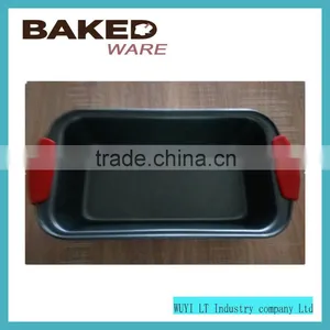 Carbon Steel Bread Pan Ceramic Coated Loaf Pan With Silicone Handle thumbnail-2