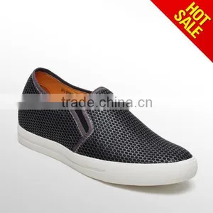 KPU/cow Leather /elastic Fabric Casual Shoes thumbnail-1