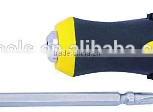 High Quality Phillips Screwdriver Go-thru Magnetic Dual 6*100mm Screwdriver thumbnail-1