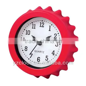 Bottle Cap Shape Clock With Magnet thumbnail-1