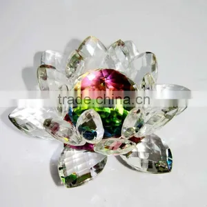 pu Jiang Beautiful k9 Crystal Flower thumbnail-1