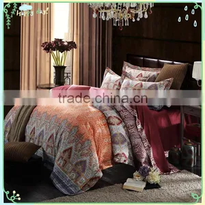 Luxury Arabian Royal Wedding Bedding Cotton Satin Jacquard Bridal Bedding Set for Teenagers thumbnail-1