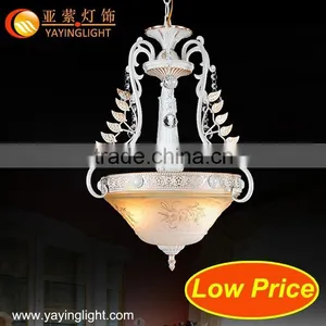 Nordic Creative Personality Bar Racks Cafe Restaurant Antique Wrought Iron Chandelier,Glass Chandelier thumbnail-1