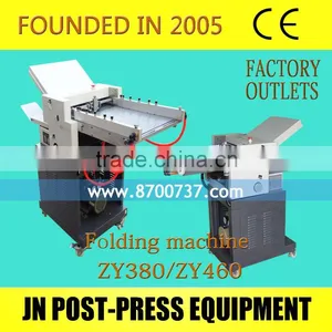 Automatic Paper Folding Machine JN-ZY380 Best Factory Price thumbnail-1
