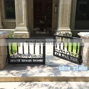 Modern Main Gate Designs for Homes and Garden Wrought Iron Gate on .com thumbnail-2