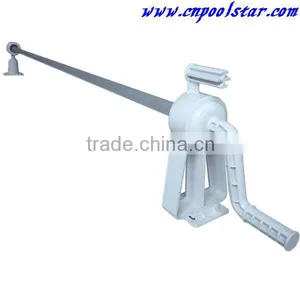 Swimming Pool Above Ground Reel Cover P1830 W/ABS Frame for Aluminium Tubes With P1821-1 Solar Cover Roller thumbnail-1