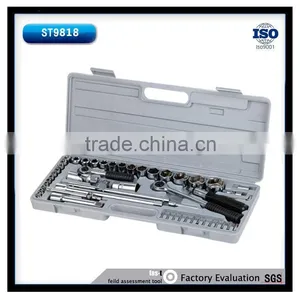 52pcs Used Mechanics Tools Socket Wrench Set thumbnail-1