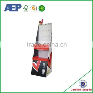 Costom Made Cardboard High Quality Cosmetic Display Stand thumbnail-1