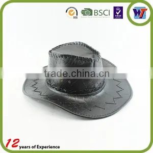Brown or Camel Color Wide Brim Fashion Fedora Lemmy Cowboy Hat thumbnail-2