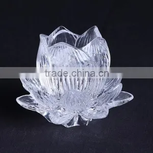 Crystal Lotus Centerpiece as Wedding Items for Home Decoration thumbnail-2