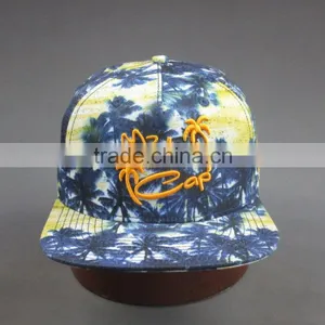 3D Embroidery Colorful 5-panel Snapback thumbnail-2