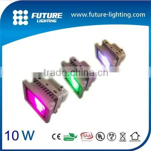 CE Rohs TUV Approval Outdoor Lighting 10W RGB DC12/24V IP65 Waterproof Multi Christmas Color Changing Outdoor Led Flood Light thumbnail-1