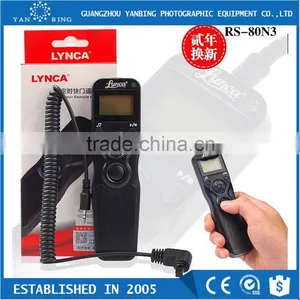 The Cheapest Camera Shutter Release Timer Remote Control RS-80N3 for Canon 50D 6D 7D 5D Mark II thumbnail-1