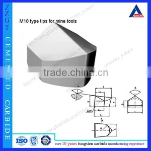 High Quality Control Cemented Carbide Coal Mining Bit for Mine Tools M18 Type Coal Drill Bits thumbnail-1