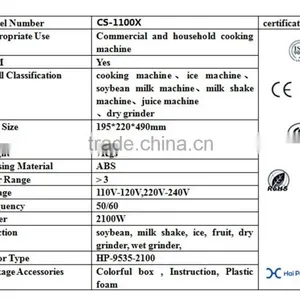 Nutrition 220v Stick Hand Mixer thumbnail-6