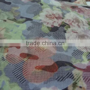 2016 Fashion Spring Short Girls Jacket With Cotton Flower Printing Demin Fabric thumbnail-3