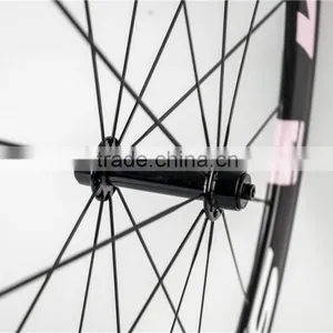50mm Tubular Rim Road Bike Wheels 700c Carbon Fiber Rims Clincher UD/3K Matt Full Carbon Rim for Road Aero Bike thumbnail-4