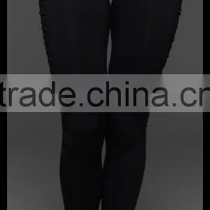 Kiteng Eye-catching and Multi-level Contrast Side Panel Detail Yoga Legging 2016 New Office In United States (USA)small Minimum thumbnail-5