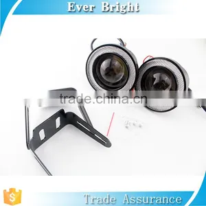 Car Led Fog Headlight COB Daytime Running Light 10w Angel Eyes Fog Lamp thumbnail-3