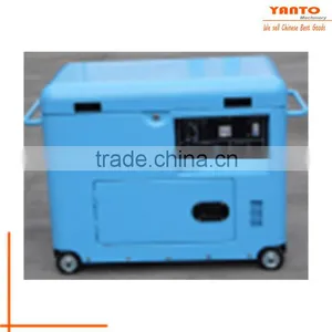 High Power Yanto JJDE7500T3 6Kw Chinese Diesel Generator With Three Phase Electric Generator Engine Starter thumbnail-2