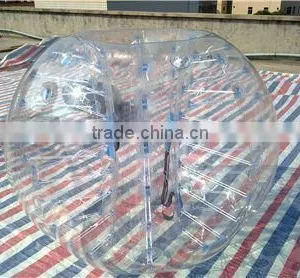 Hola Transparent Inflatable Bumper Ball Rent thumbnail-1