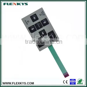 Embossing Key Poly Dome Tactile Feedback Led Membrane Keypad Switch thumbnail-1