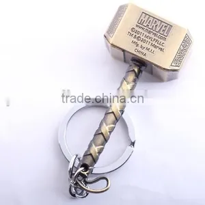 Newest Marvel Thor Keychain Thor Hammer Keychain Alloy Hammer of Thor Keychain thumbnail-2