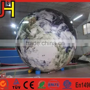 5m Hanging Inflatable Earth Globe With Satellite Imagery thumbnail-3