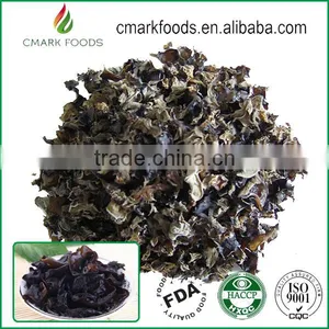 Dehydrated Black Edible Fungus White Back Fungus thumbnail-1