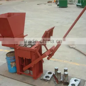 QMR2-40 Manual Clay Interlocking Brick Machine Video thumbnail-6
