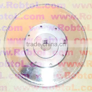Continuous Rim Electroplated Diamond Cutting Blade With Flange---ELAD thumbnail-1