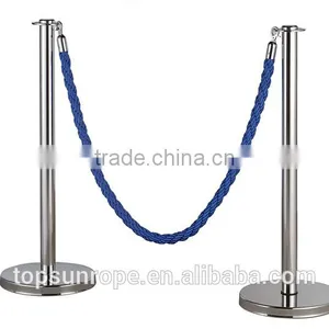 Flat Top Stanchion Barrier Rope thumbnail-1