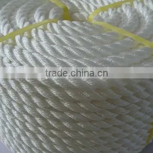 Twisted Nylon Rope 1/4-Inch by 50-Feet White Boat Rope thumbnail-1