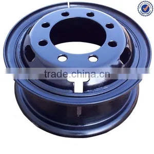 7.50v-20 Truck Rim 8 Bolt Steel Tube Truck Wheel thumbnail-1