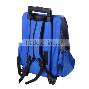 2 in 1 Pet Dog Travel Backpack Carrier and Trolley thumbnail-3