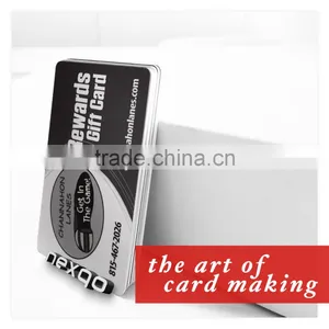 Cool Custom Stainless Steel Business Metal Magnetic Stripe Card thumbnail-1