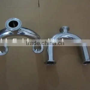 Stainless Steel Clamped U Type Tee thumbnail-6