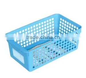 Square Plastic Storage Basket for Sundries thumbnail-1