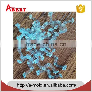 Multi Cavities Plastic Injection Molding Simple Clear Plastic Parts Making thumbnail-1