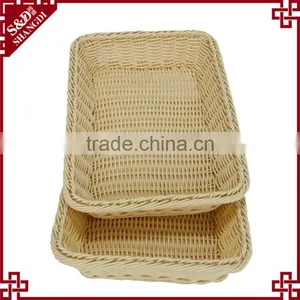 Promotion Synthetic Rattan Basket for Home Storage and Decoration thumbnail-4