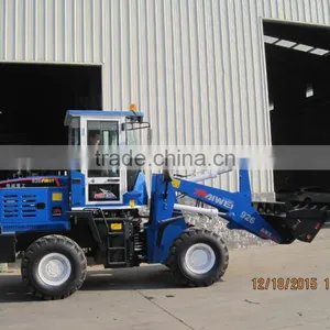 European Popular 1.5T Mini Wheel Loader, Small Loader With CE thumbnail-3