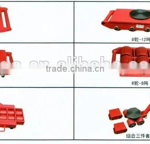 360 Degree Heavy Duty Material Handling Industrial Cargo Trolley thumbnail-2