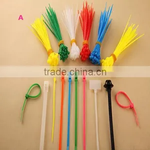 China!! PVC PA PP PETCable Tie Nylon Cable Tie Polyamide Cable Tie thumbnail-1