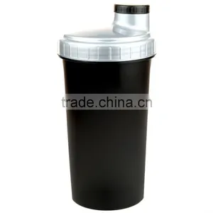 Whole Custom 700ml 24ounce Amazon Hot Sale Protein/whey/aminio Acid BPA Free Shaker Bottle Mixer With Top Closer thumbnail-2