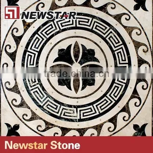 Newstar Square Water Jet Marble Medallion thumbnail-4
